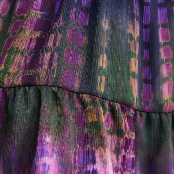 "NEW" Desigual Tie Dye Baby Doll Top - Picture 5 of 13